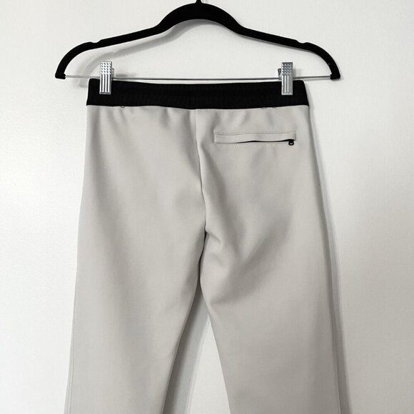 Y/OSEMITE JAMES PERSE WHITE BLACK WAIST LOW RISE STRAIGHT CROPPED LEG PANTS - 0 - Picture 5 of 10